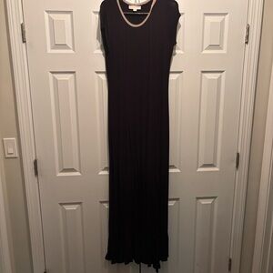 Elegant Michael Kors Black Maxi Dress